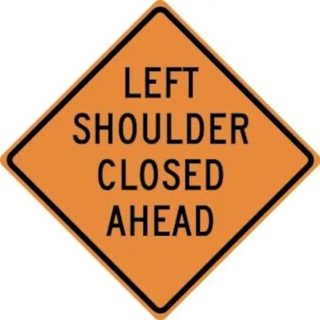Accuform RIGID CONSTRUCT ION SIGN LEFT SHOULDER FRK384DP